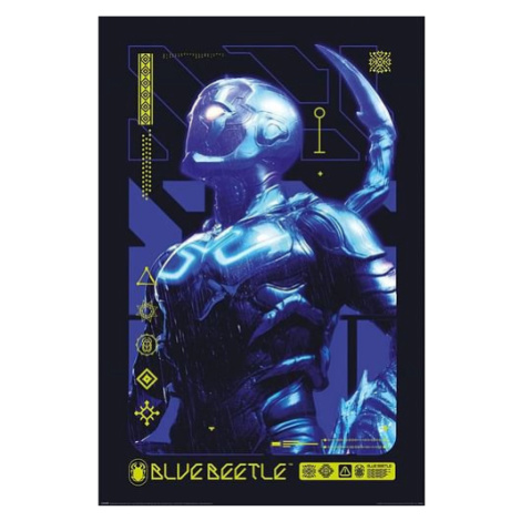 Plakát Blue Beetle - Alien Biotech