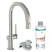 Dřezová baterie Hansgrohe Aqittura bez výpusti nerez 76800800