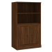 vidaXL Skříň highboard hnědý dub 60 x 35,5 x 103,5 kompozitní dřevo