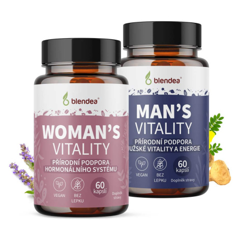 Blendea Couple Vitality DUO  Man's vitality 60 kapslí, Woman's vitality 60 kapslí