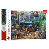 Trefl Puzzle 6000 - Návšteva Londýna - puzzle z kategorie Umělecké