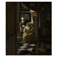 Obrazová reprodukce The Love Letter, c.1669-70, Jan (1632-75) Vermeer, 35x40 cm