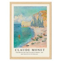 Plakát v rámu 35x45 cm Claude Monet – Wallity