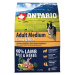 ONTARIO Adult Medium Lamb & Rice granule pro psy 1 ks, Hmotnost balení (g): 2,25 kg