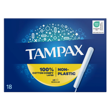 Tampax Regular Tampony S Papírovým Aplikátorem 18