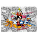 FTD2225 Fototapeta na zeď 4-dílná Disney Mickey Mouse FT 2225, velikost 360x254 cm