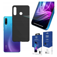 Fólie matná na displej 3mk Silky Pouzdro Matt Case na zadní stranu pro Huawei P30 Lite