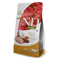 N&D Quinoa Skin & Coat Quail & Coconut pro kočky 1,5 kg