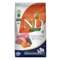 N&D Pumpkin Dog Adult Mini Lamb & Blueberry 800g