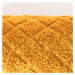 Bavlněná froté osuška se vzorem OLIWIER 70x140 cm mustard/hořčicová 520 gr Mybesthome