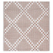 Venkovní koberec hnědá PP Dekorhome 190x290 cm,Venkovní koberec hnědá PP Dekorhome 190x290 cm