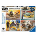 Ravensburger 05240 puzzle star wars mandalorian 4x100 dílků