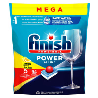 FINISH Power All in 1 Kapsle do myčky nádobí Lemon Sparkle 94 ks