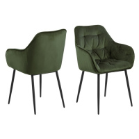 Dkton Designové židle Alarik zelená