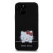 Zadní kryt Hello Kitty Liquid Silicone Daydreaming Logo pro Apple iPhone 12/12 Pro, black