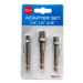 SET adaptérů do vrtačky 1/4", 3/8", 1/2"