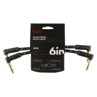 Fender Deluxe Series 6'' Patch Cable Black Tweed 2-Pack