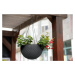 Závěsný květináč KETER Hanging Sphere - Dark Brown
