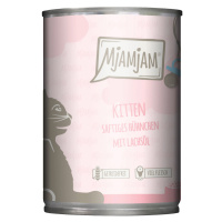 MjAMjAM Kitten 6 x 400 g - kuřecí s lososovým olejem