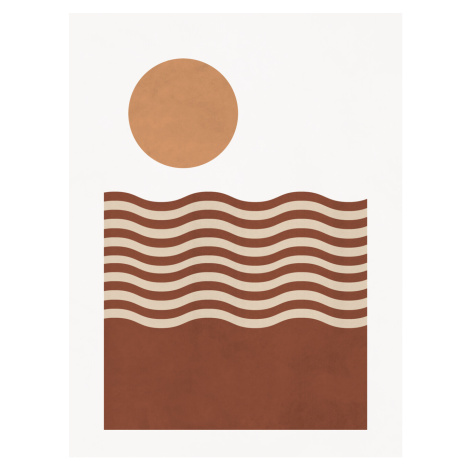 Ilustrace Graphic Sea, Sisi & Seb, (30 x 40 cm)
