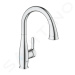 Grohe 30215001 - Dřezová baterie s výsuvnou sprškou, chrom