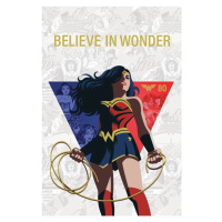 Umělecký tisk Wonder Woman - Believe in Wonder, (26.7 x 40 cm)
