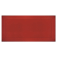 Obklad Ribesalbes Chic Colors rojo bisel 10x20 cm lesk CHICC1352