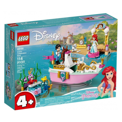 Lego® disney 43191 arielina slavnostní loď