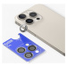Blueo Sapphire Crystal Stainless Steel Camera Lens Protector Grey iPhone 15 Pro Max BSCL-I15PROM