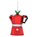 Skleněná vánoční ozdoba Coffee Pot – Sass & Belle