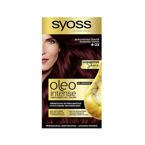 SYOSS Oleo Intense 4-23 Burgundská červeň 50 ml