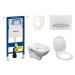 Cenově zvýhodněný závěsný WC set Geberit do lehkých stěn / předstěnová montáž+ WC S-Line S-line 