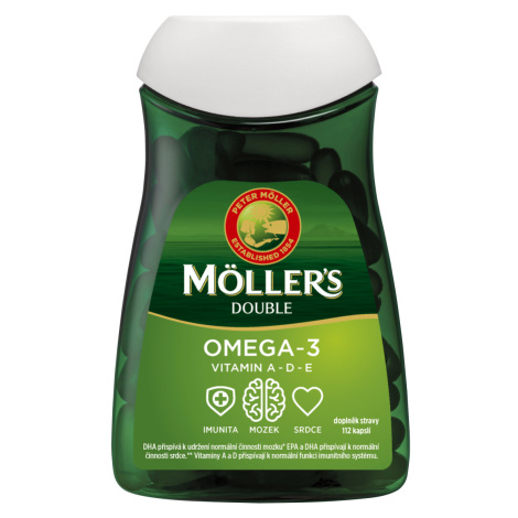 Möllers Omega 3 Double 112 kapslí Mollers