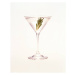 Fotografie Martini with sprig of rosemary, Jonathan Kantor Studio, 30 × 40 cm