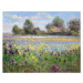 Timothy Easton - Obrazová reprodukce Farmstead and Iris Field, 1992, (40 x 30 cm)