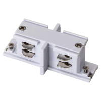 TRACK SHORT CONNECTOR 4W WHITE