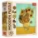 Trefl Dřevěné puzzle Vincent van Gogh: Slunečnice 200 Art Collection