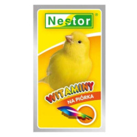 Nestor VITAMIN  NA PIÓRKA vitamíny na na přepeření pro kanáry 20g