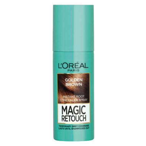 L'Oréal Paris Magic Retouch Sprej pro okamžité zakrytí odrostů oříškově hnědá 75ml
