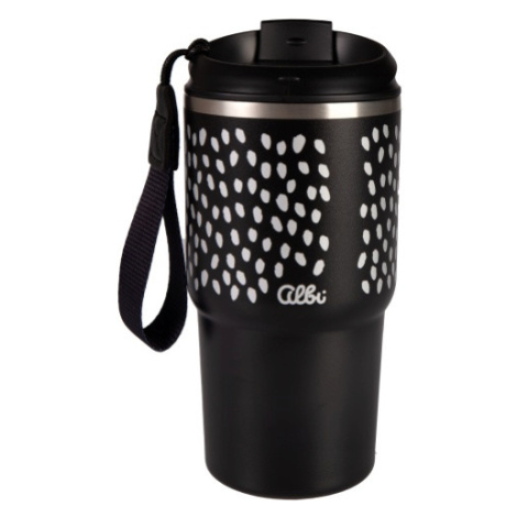 Černý termohrnek Deluxe 500 ml Albi