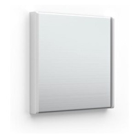 Accept Dveřní tabulka ACS stříbrná čtvercová se šedými bočnicemi (nezásuvný systém, 93 × 93 mm) 