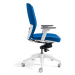 Kancelářská ergonomická židle BESTUHL J2 WHITE BP — více barev, bez podhlavníku Červená  202