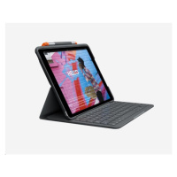 Logitech Pouzdro s klávesnicí Slim Folio for iPad (7th generation), UK, Graphite