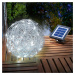 Esotec LED venkovní dekorační světlo Solar Alu-Wireball