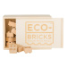 ECO-BRICKS Natural Plus dřevěná stavebnice 20 dílků