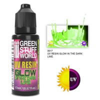 Green Stuff World: UV Resin - Glow in the Dark: Lime