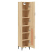 vidaXL Skříň highboard dub sonoma 34,5 x 34 x 180 cm kompozitní dřevo