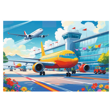 TREFL Puzzle Král nebes 100 dílků