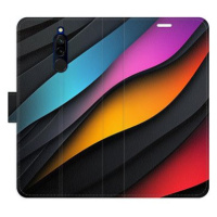 iSaprio Flip pouzdro Color Waves pro Xiaomi Redmi 8