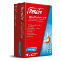 RENNIE 680MG/80MG TBL MND 24